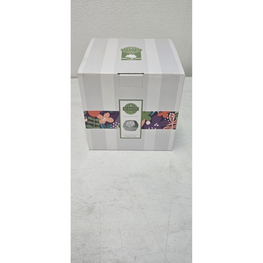 Scentsy Copper Cast Warmer NEW in Box